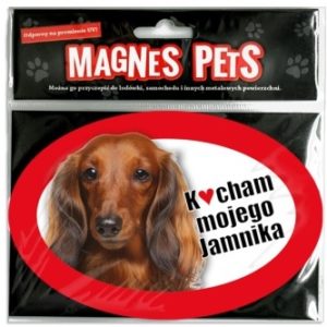 Printed Animal Magnes Kot Syjamski